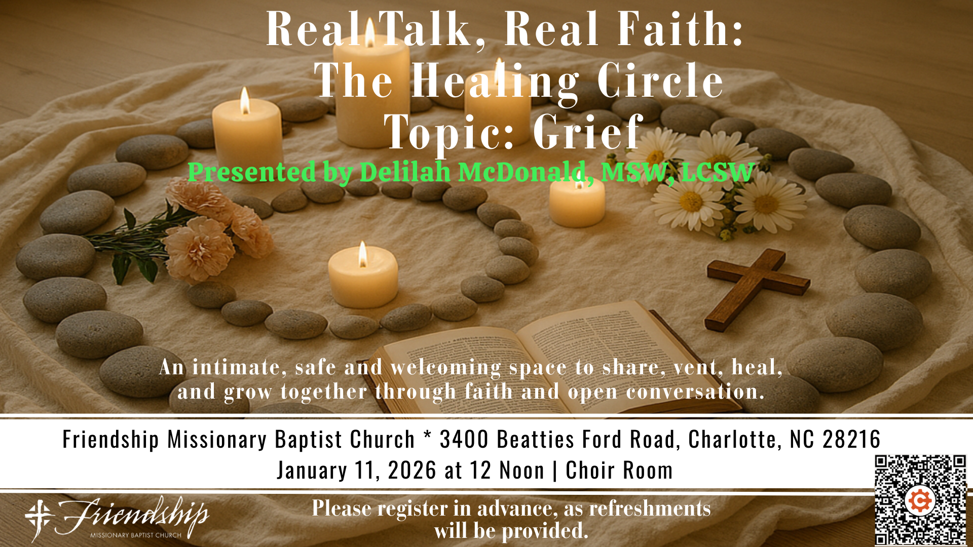 Real Talk, Real Faith: The Healing Circle 